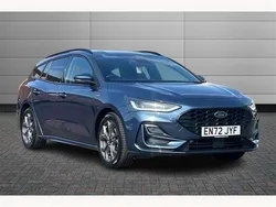 Blue Used 2023 Ford Focus ST-Line Estate | £17,395 (Fair price)