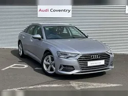 Floret silver metallic Used 2021 Audi A6 Sport Sedan | £22,999 (Fair price)