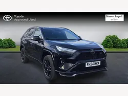 Black Used 2024 Toyota RAV4 Hybrid Sport SUV | £38,821 (Expensive)