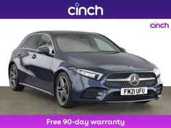 Blue Used 2021 Mercedes A180 Executive Hatchback | £19,499 (Fair price)