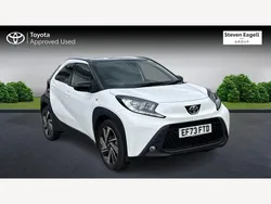 White Used 2023 Toyota Aygo Hatchback | £13,597 (Fair price)