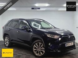 Blue Used 2021 Toyota RAV4 Hybrid SUV | £17,495