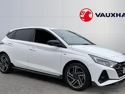 White Used 2025 Hyundai i20 N Line Hatchback | £19,421 (A bit pricey)