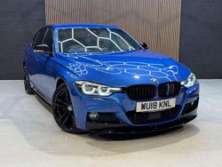 Blue Used 2018 BMW 330e M Sport Sedan | £12,495 (Good price)