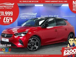 Red Used 2020 Vauxhall Corsa Elite Hatchback | £11,999 (Fair price)