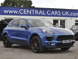 Blue Used 2015 Porsche Macan S SUV | £18,495 (Fair price)