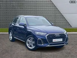 Blue Used 2024 Audi Q5 S-Line SUV | £36,995 (Fair price)