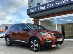 Cuprite bronze Used 2018 Peugeot 3008 GT-line Hatchback | £10,675 (Fair price)
