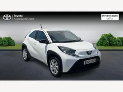White Used 2024 Toyota Aygo PURE Hatchback | £14,674 (Fair price)