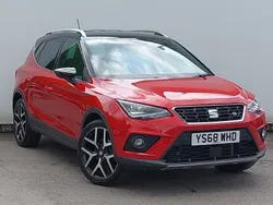 Red Used 2018 Seat Arona FR Sport SUV | £12,498 (Fair price)