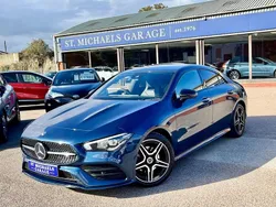 Blue Used 2022 Mercedes CLA180 AMG Line Premium Sedan | £24,995 (Fair price)