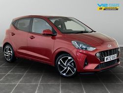 Red Used 2022 Hyundai i10 Premium Hatchback | £10,495 (Fair price)