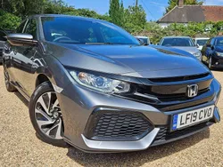 Grey Used 2019 Honda Civic SE Hatchback | £12,490 (Good price)