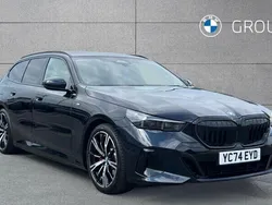 Black Used 2024 BMW 530e M Sport Estate | £48,480