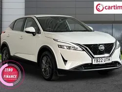 White Used 2022 Nissan Qashqai Acenta Premium SUV | £17,650 (Good price)