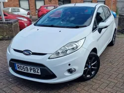 White Used 2009 Ford Fiesta Zetec Hatchback | £2,299 (Good price)