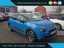 Blue Used 2018 Citroën C3 Flair Hatchback | £4,497 (Fair price)