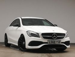 White Used 2018 Mercedes CLA220 AMG line Sedan | £16,998 (A bit pricey)