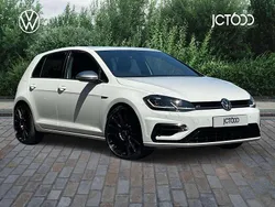 White Used 2019 VW Golf VII R Hatchback | £23,695 (Fair price)