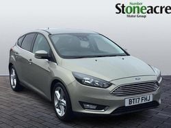 Silver Used 2017 Ford Focus Titanium Hatchback | £5,695 (Good price)