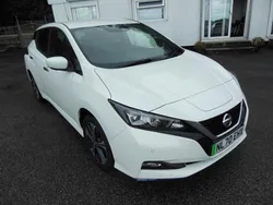 White Used 2020 Nissan Leaf N-TEC Hatchback | £11,000 (Fair price)