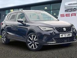 Blue Used 2022 Seat Arona FR SUV | £12,895 (Fair price)