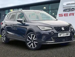 Blue Used 2022 Seat Arona FR SUV | £13,250 (Fair price)