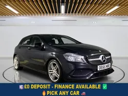 Black Used 2016 Mercedes A220 AMG line Hatchback | £11,449 (Good price)