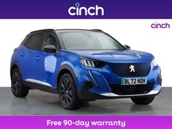 Blue Used 2022 Peugeot e-2008 Premium SUV | £14,949 (Fair price)