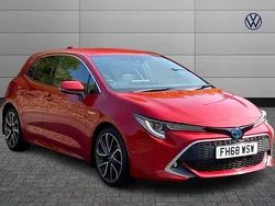 Red Used 2019 Toyota Corolla Hatchback | £14,893 (Fair price)