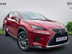 Red Used 2020 Lexus NX300h SUV | £25,500 (Fair price)