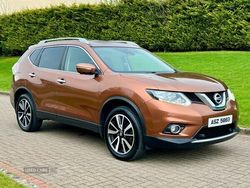 Orange Used 2017 Nissan X-Trail N-TEC SUV | £9,295 (Fair price)