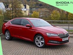 Velvet red metallic Used 2022 Skoda Superb SE L Hatchback | £18,995 (Fair price)