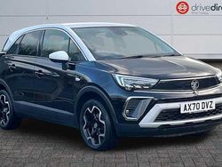 Black Used 2021 Vauxhall Crossland Elite SUV | £11,800 (Fair price)