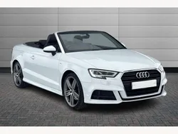Ibis white Used 2016 Audi A3 Cabriolet S-Line Cabriolet | £15,695 (A bit pricey)