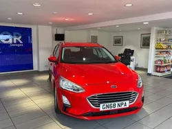 Red Used 2019 Ford Focus Titanium Estate | £14,278 (Fair price)