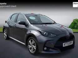 Grey Used 2024 Toyota Yaris Hybrid Hatchback | £17,799 (Good price)