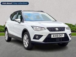 White Used 2018 Seat Arona SE Technology SUV | £9,050 (Fair price)