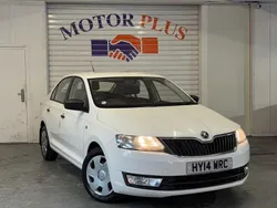 White Used 2014 Skoda Rapid Hatchback | £5,499 (Fair price)
