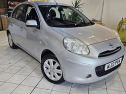 Silver Used 2013 Nissan Micra Acenta Hatchback | £4,792 (Fair price)