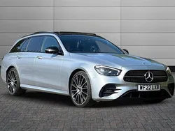 Silver Used 2022 Mercedes E200 AMG line Estate | £34,481 (Expensive)