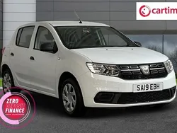White Used 2019 Dacia Sandero Essentiel Hatchback | £6,599 (Fair price)