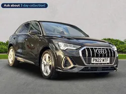 Black Used 2022 Audi Q3 S-Line SUV | £24,499 (Good price)