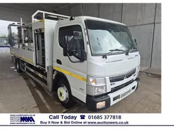 White Used 2018 Mitsubishi Canter | £7,750