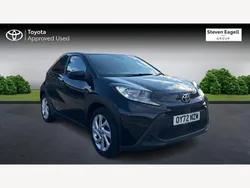 Black Used 2022 Toyota Aygo PURE Hatchback | £13,418 (Fair price)