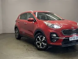 Red Used 2018 Kia Sportage 2 SUV | £12,499 (Good price)
