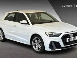 White Used 2019 Audi A1 S-Line Hatchback | £16,000 (Fair price)