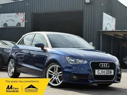 Blue Used 2014 Audi A1 Sportback S-Line Hatchback | £8,790 (Fair price)