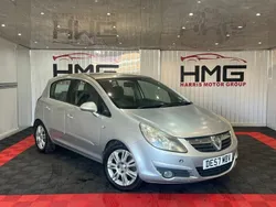 Silver Used 2007 Vauxhall Corsa Design Edition Hatchback | £1,095 (Expensive)