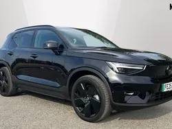 Metallic onyx black Used 2025 Volvo EX40 Ultra SUV | £39,980